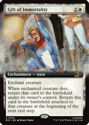 Gift of Immortality (Extended Art) (MSC-306) - rare - Foil