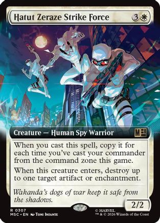 Hatut Zeraze Strike Force (Extended Art) (MSC-307) - rare