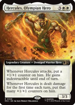 Hercules, Olympian Hero (Extended Art) (MSC-308) - rare