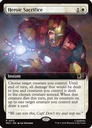 Heroic Sacrifice (Extended Art) (MSC-310) - rare
