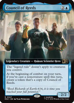 Council of Reeds (Extended Art) (MSC-327) - rare