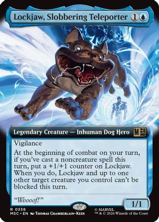 Lockjaw, Slobbering Teleporter (Extended Art) (MSC-336) - rare - Foil