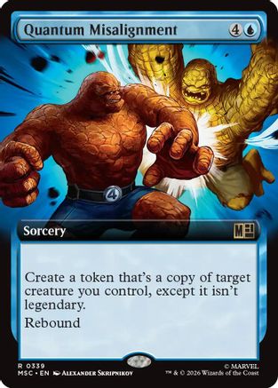 Quantum Misalignment (Extended Art) (MSC-339) - rare