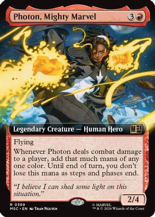 Photon, Mighty Marvel (Extended Art) (MSC-369) - rare - Foil
