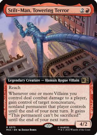 Stilt-Man, Towering Terror (Extended Art) (MSC-373) - rare