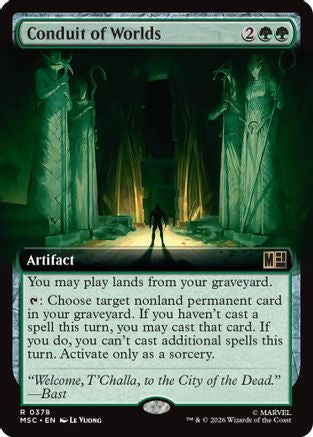 Conduit of Worlds (Extended Art) (MSC-378) - rare