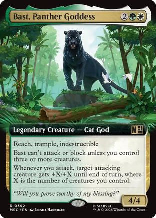 Bast, Panther Goddess (Extended Art) (MSC-392) - rare