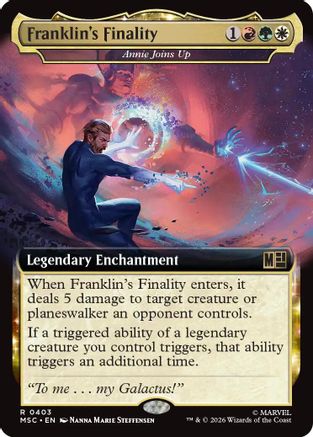 Franklin's Finality - Annie Joins Up (Extended Art) (MSC-403) - rare