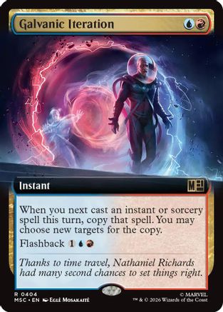 Galvanic Iteration (Extended Art) (MSC-404) - rare