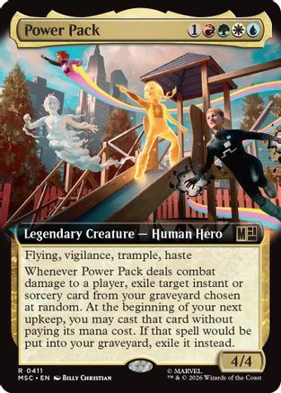 Power Pack (Extended Art) (MSC-411) - rare