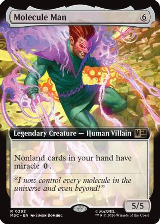 Molecule Man (Extended Art) (MSC-292) - rare - Foil