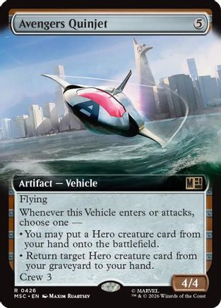 Avengers Quinjet - Hammer of Nazahn (Extended Art) (MSC-426) - rare