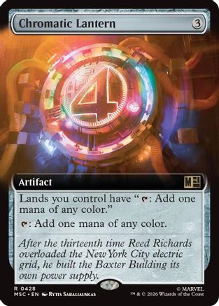 Chromatic Lantern (Extended Art) (MSC-428) - rare