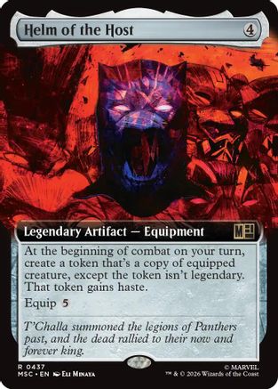 Helm of the Host (Extended Art) (MSC-437) - rare - Foil