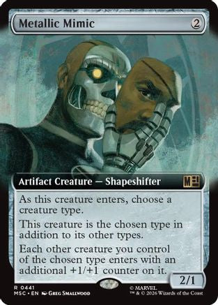 Metallic Mimic (Extended Art) (MSC-441) - rare