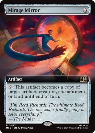Mirage Mirror (Extended Art) (MSC-443) - rare