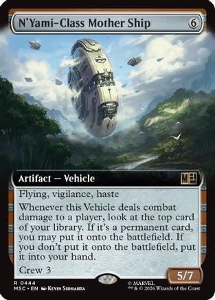 N'Yami-Class Mother Ship (Extended Art) (MSC-444) - rare