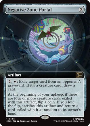 Negative Zone Portal (Extended Art) (MSC-445) - rare - Foil