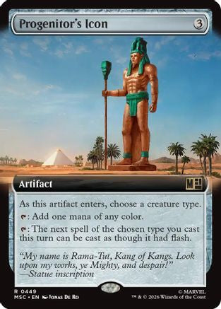 Progenitor's Icon (Extended Art) (MSC-449) - rare