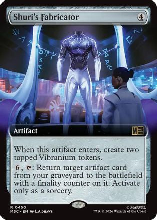 Shuri's Fabricator (Extended Art) (MSC-450) - rare - Foil