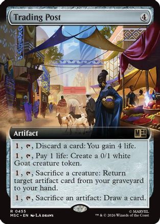 Trading Post (Extended Art) (MSC-455) - rare