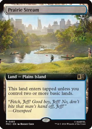 Prairie Stream (Extended Art) (MSC-485) - rare