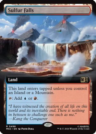 Sulfur Falls (Extended Art) (MSC-496) - rare