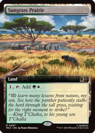Sungrass Prairie (Extended Art) (MSC-497) - rare
