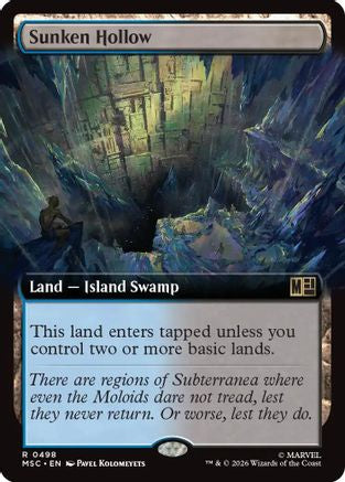 Sunken Hollow (Extended Art) (MSC-498) - rare