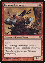 Cunning Sparkmage (WWK-079) - uncommon - Foil