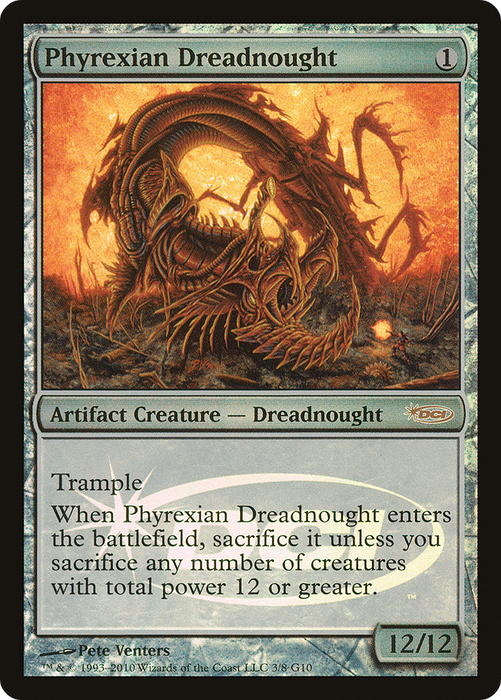 Phyrexian Dreadnought (JDG-003) - rare - Foil