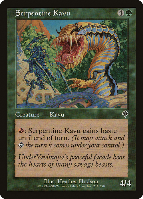 Serpentine Kavu (INV-211) - common - Foil
