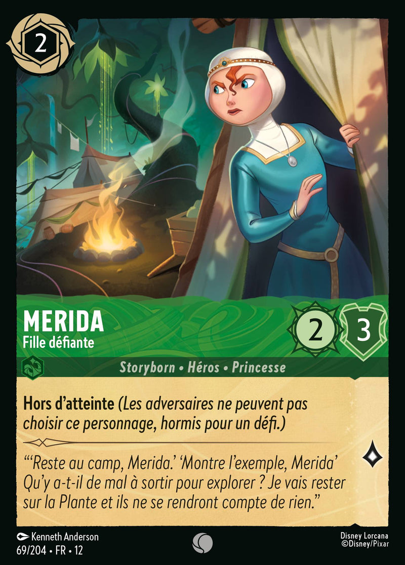 Merida - Fille défiante