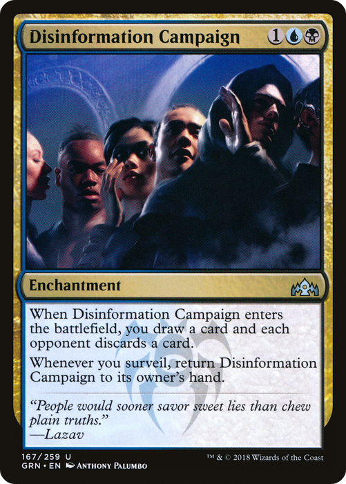 Disinformation Campaign (GRN-167) - uncommon