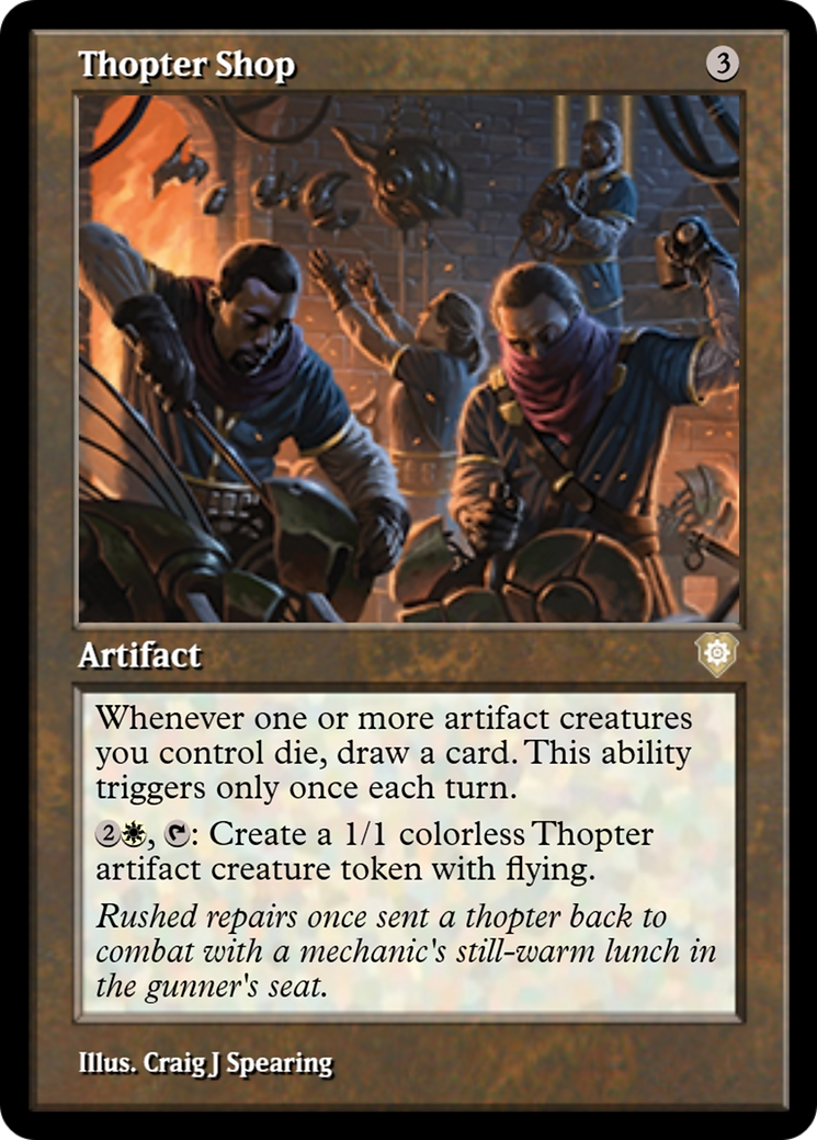 Thopter Shop (PRM-105820) - rare - Foil