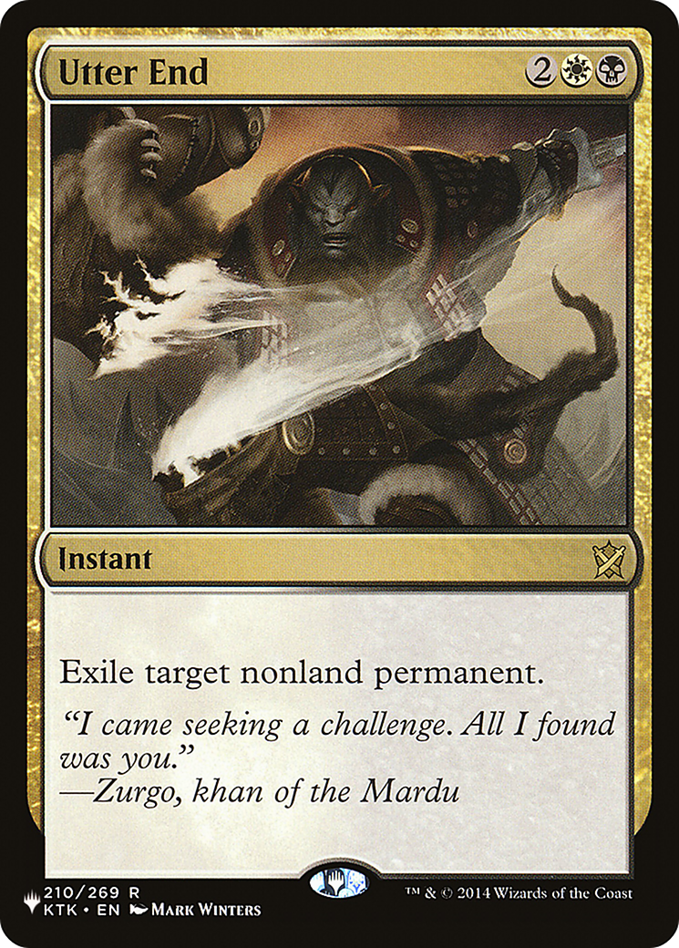 Utter End (LIST-KTK-210) - rare