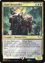 Sister Hospitaller (40K-141★) - rare - Foil