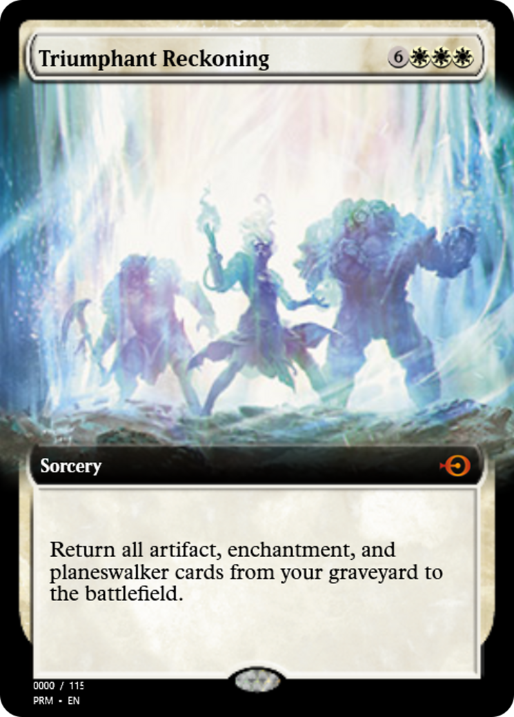 Triumphant Reckoning (PRM-86066) - mythic - Foil