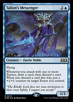 Talion's Messenger (PPWOE-73P) - rare - Foil