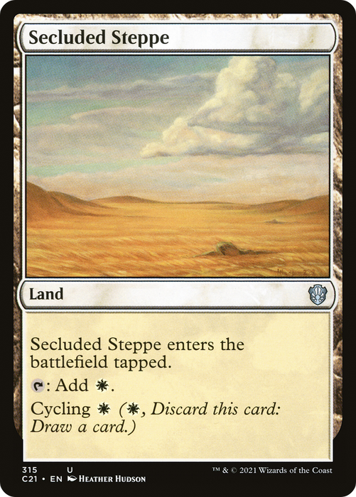 Secluded Steppe (C21-315) - uncommon