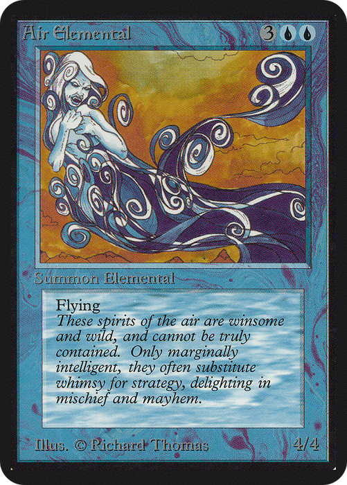 Air Elemental (LEA-046) - uncommon