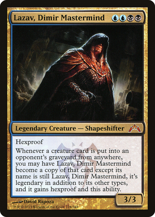 Lazav, Dimir Mastermind (GTC-174) - mythic - Foil