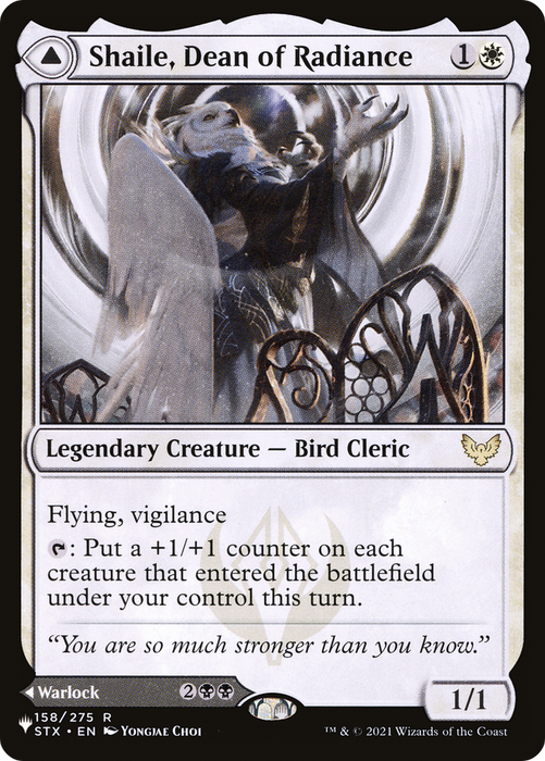Shaile, Dean of Radiance // Embrose, Dean of Shadow (LIST-STX-158) - rare