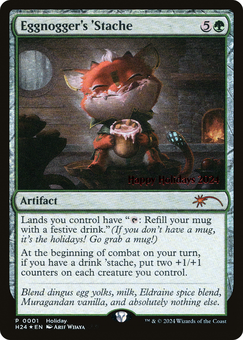 Eggnogger's 'Stache (SPECIAL-024) - mythic - Foil