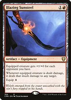Blazing Sunsteel (CMR-364) - rare
