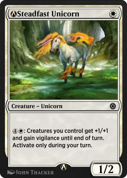 A-Steadfast Unicorn (HBG-A-104) - common