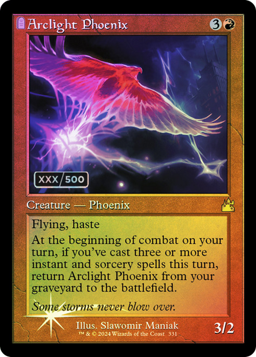 Arclight Phoenix (RVR-331Z) - rare: (tombstone) - Foil