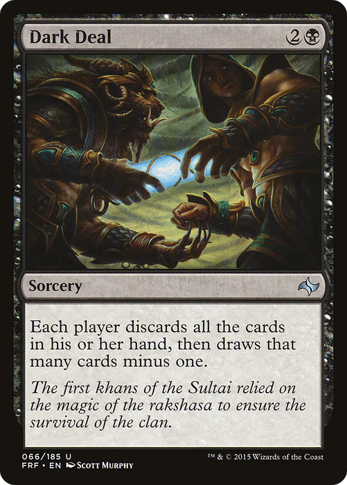 Dark Deal (FRF-066) - uncommon - Foil