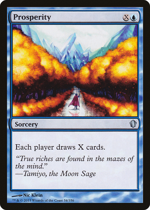 Prosperity (C13-054) - uncommon