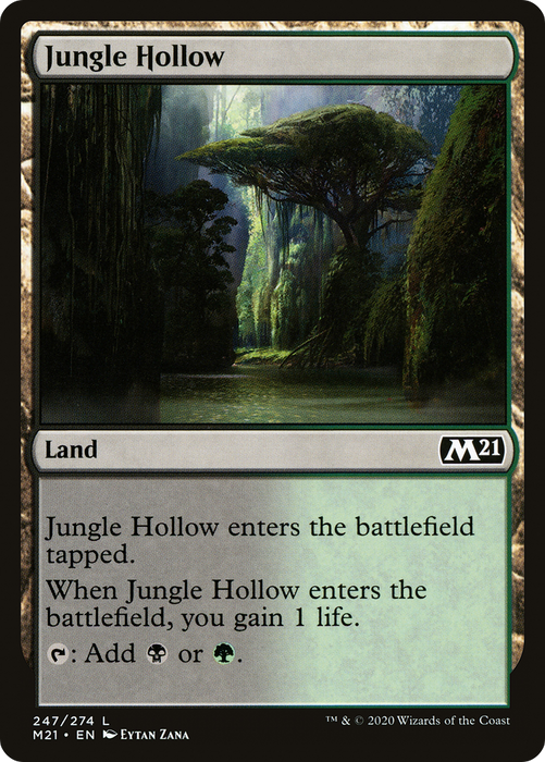 Jungle Hollow (M21-247) - common - Foil